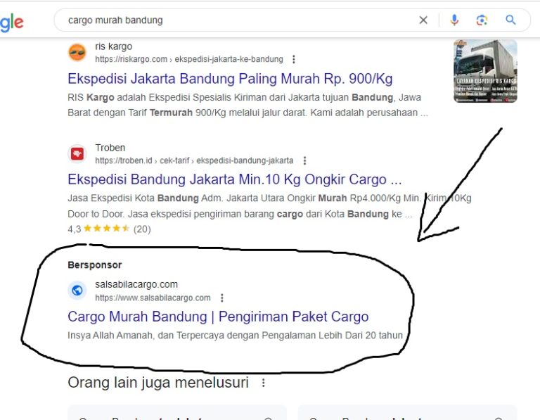 Cargo Murah Bandung