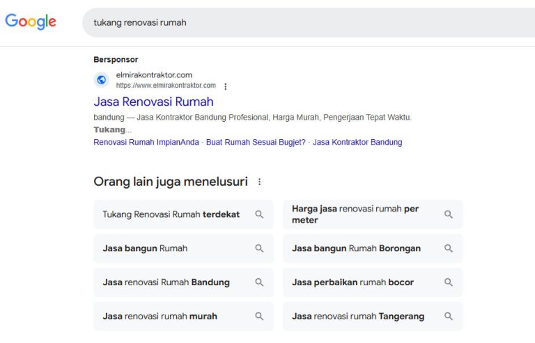 Tukang Renovasi Rumah