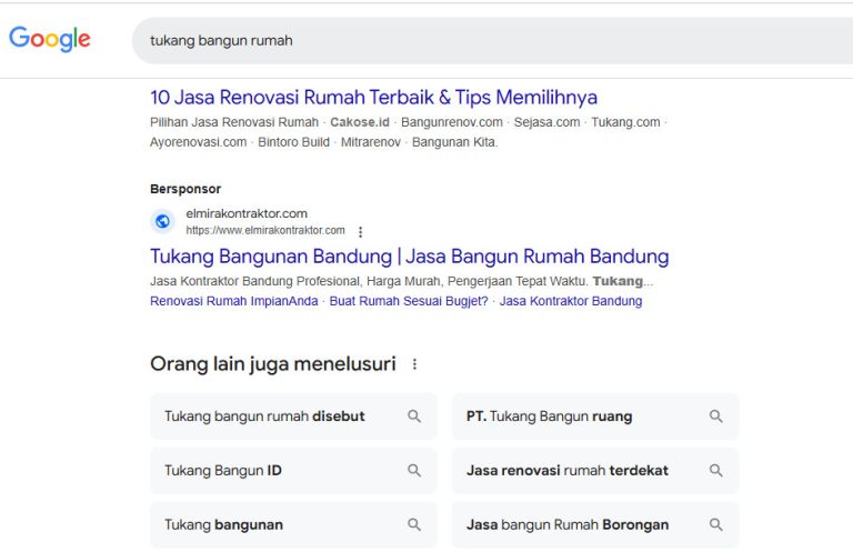 tukang bangun rumah