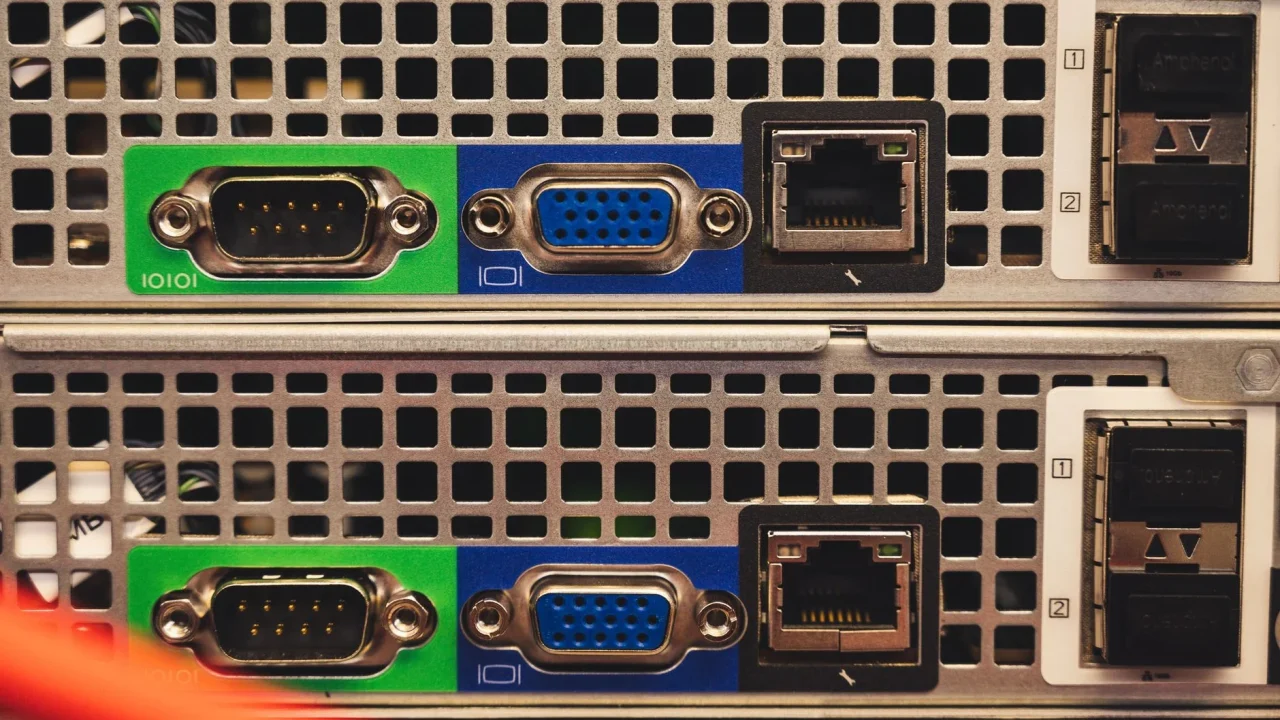 User Interface Server Rack