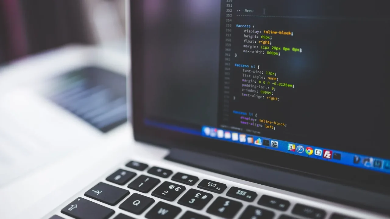 Website Computer Screen